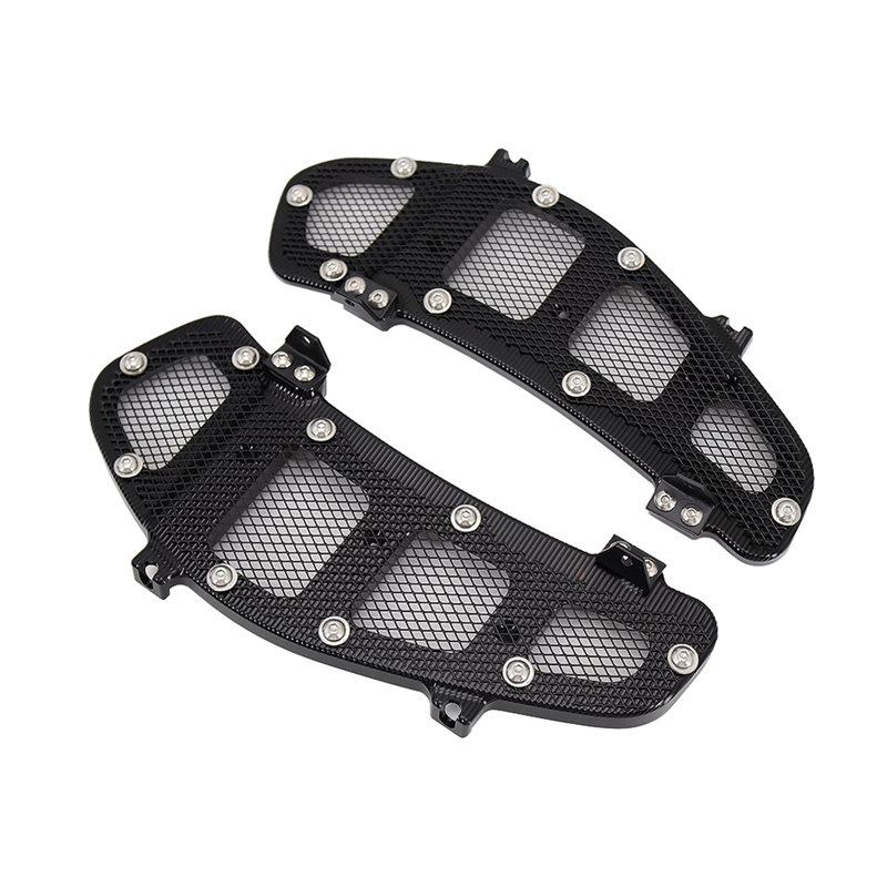 AA-For VESPA GTS300 GTS250 2013-2020 Motorcycle Accessories Left Right Radiator Guard Grille Protector Bezel Cover
