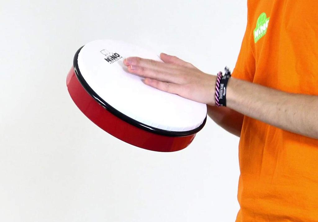 Ручной барабан NINO ABS размер M красный NINO5R []