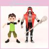 Ben10 Захватывающая коллекция фигурок, состоящая из 9 красочных ПВХ моделей, идеально подходящих для игры