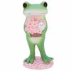 Tea Life Daikai Copeu Mascot Frog Frog Kopaw Spring Kopaw Garden Cherry Striped Moth and Frog W11 D9 H22 Cm 621550 Long-tailed