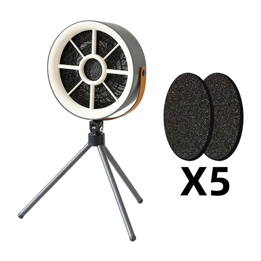 Настольная вытяжка с функцией фильтрации, портативный кухонный вентилятор с 3 скоростями для кемпинга и домашнего хозяйства