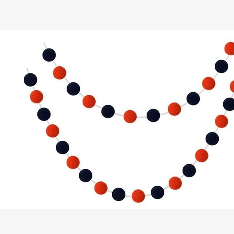 Украшения для комнаты Декоративный меховой шарик Гирлянда Цветная детская комната Дом DIY