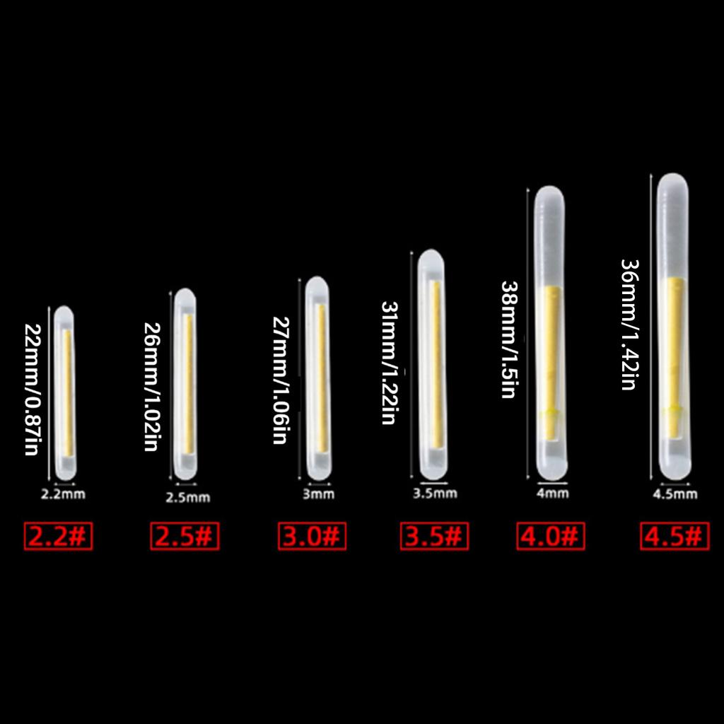 Рыболовный поплавок световой светящийся стик сигнализатор поклевки светящаяся лампа флуоресцентный рыболовный светящийся стик темный светящийся стик для рыбалки