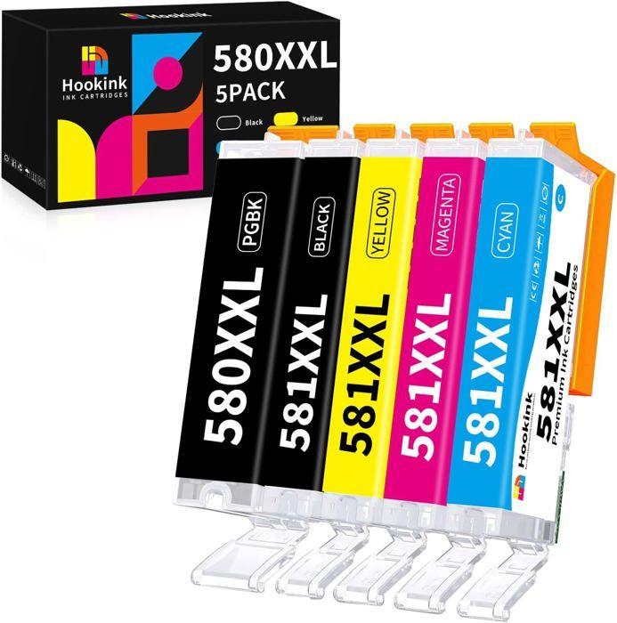 Tr7550 Ts705 Ts705A Ts6350 Ts6350A Ts6351 Ts6351A Ts6250 Ts6150 Ts6151 Картридж 580 581 Xxl Совместимый Для Canon Pgi-580 Cli-581