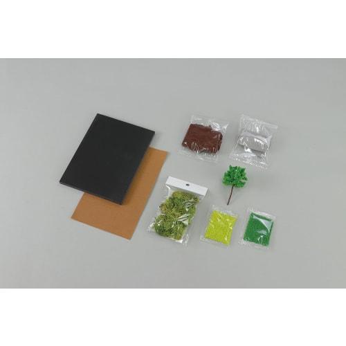 ARTEC Diorama Set Asphalt Summer 58303 Diorama Plastic Model Kit Clay Model Nature Landscape Scenery Beginner Kit Asphalt Car