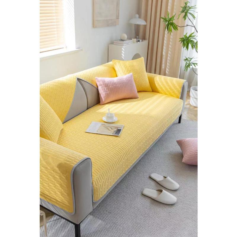 Ice Silk Sofa Cushion Four Seasons Universal Non-Slip Mat Sofa Cover Slipcover Summer Summer High-End Cover Cloth
