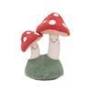 Jellycat Забавный Серия Растений Двуглавый Зонт Гриб Гриб Моэ Кукла Плюшевая Кукла 25 см высотой