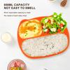 Functional Toddler Plates With Suction Offering Enhanced Stability And Safety Using Durable Food Grade Silicone