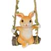 Garden Landscape Bunny Statue Creative Rabbit Sculpture  Home Decoration