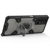 ERBORD Kickstand Honeycomb Case for Xiaomi Poco M4 Pro 5G / Redmi Note 11S 5G, Gray