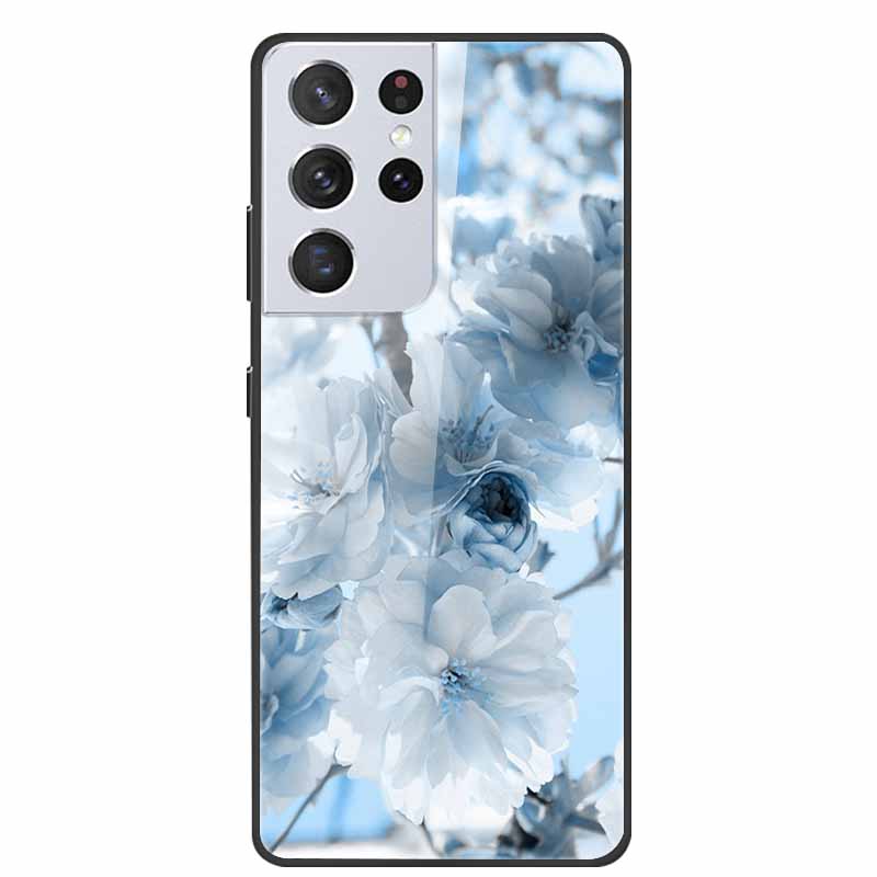 Для Samsung Galaxy S25 Ultra Закаленное Стекло Чехол Задняя Крышка Жесткие Чехлы для Телефона для SamsungS25 ULTRA 5G SM-S938B Защитный Capa