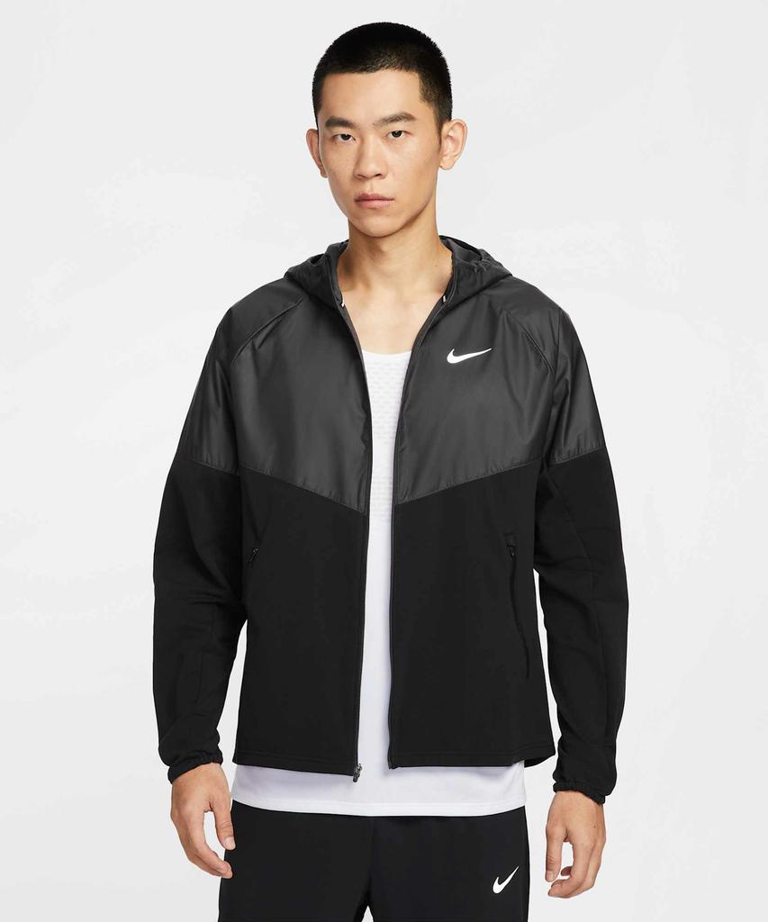 Nike Miler Repel Winterized Running Jacket M - Black: Anthracite / Hv2670-010