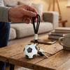 Cartoon Sports Ball Keychain PU Leather Sports Themed Gift Charm  Gift for Sports Lovers
