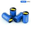 4pcs Car Tire Valve Wheel Tyre Air Valve Dust Covers Stem Caps For Chevrolet Silverado Impala Malibu Cruze Camaro Blazer Spark   XK2