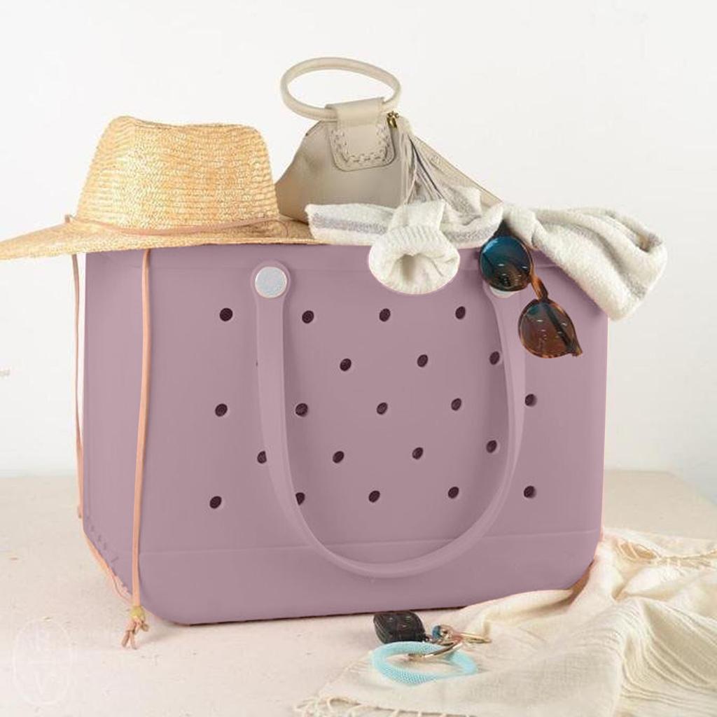 Резиновые пляжные сумки среднего размера, водонепроницаемые, пескозащитные, уличные, портативные дорожные сумки из ЭВА, моющаяся большая сумка для пляжа, спорта, рынка