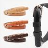 Korean Style Women's Alloy Buckle Belt: Versatile, Fashionable, Simple Design for Thin Jeans