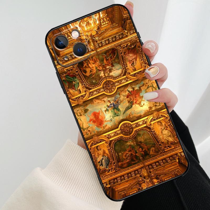 Чехол для телефона с картиной эпохи Возрождения для iPhone 17 Pro Max 15 14 13 11 12 16 Pro Max mini 15 16 Plus 16e 17 Air Cover