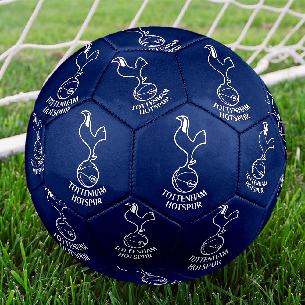 Мяч для футбола Spurs Цветной Для всех возрастов Машинная строчка ПВХ Готов к соревнованиям Прочный Высокий отскок