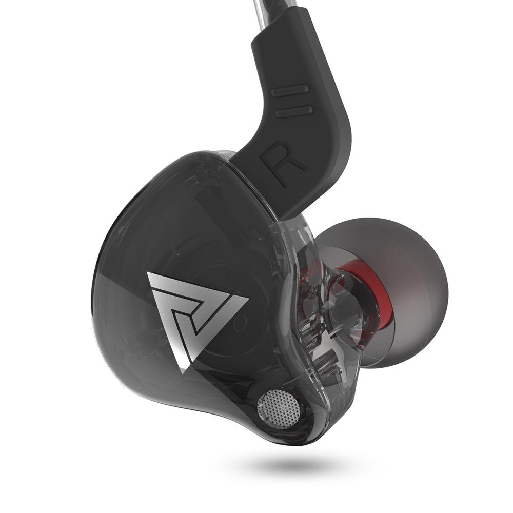 QKZ AK6 Универсальные спортивные наушники HiFi 3,5 мм, наушники-вкладыши для бега с микрофоном, гарнитура