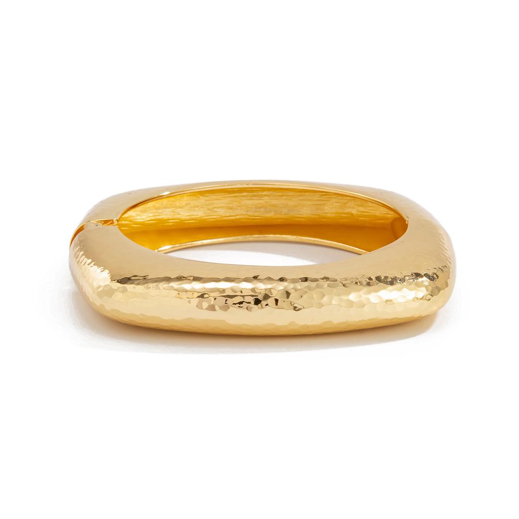 Jewelry Fashion Irregular Exaggerated Hammer Bracelet Women's Premium Design Sense Alloy Jewelry Light Luxury Hand