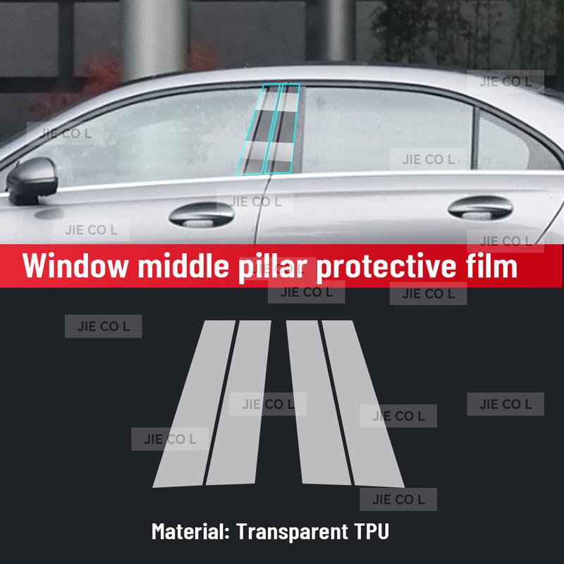 Anti-scratch Car Interior Center Console Media Dashboard Navigation TPU Protector Film For Mercedes benz AMG A35 A45 -