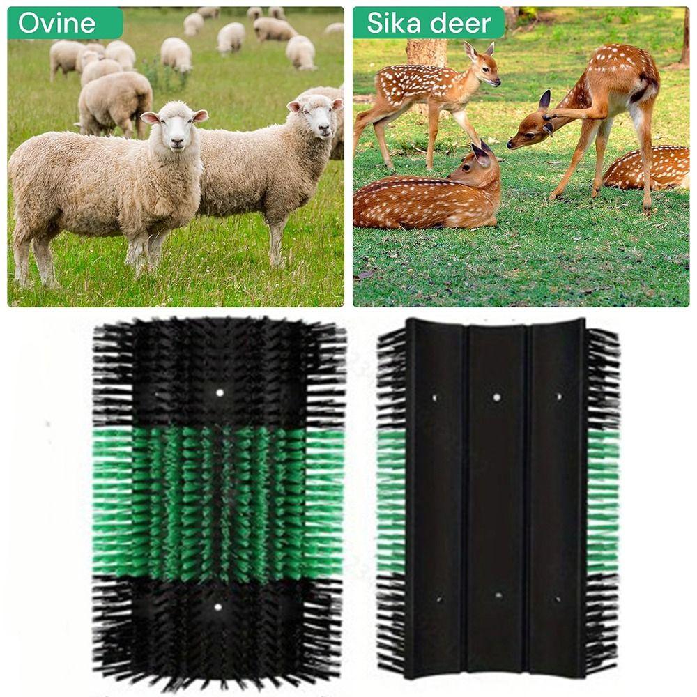 Регулируемая чесалка для скота для облегчения зуда, щетка для ухода за лошадью, овца и свинья