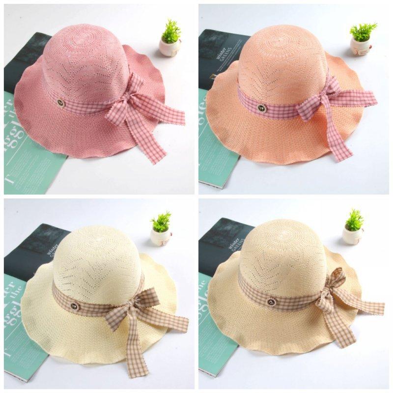 Hat Women's Sunscreen Sun Hat Summer Fashion Versatile Straw Hat Big Brim Outdoor Scenic Spot Sun