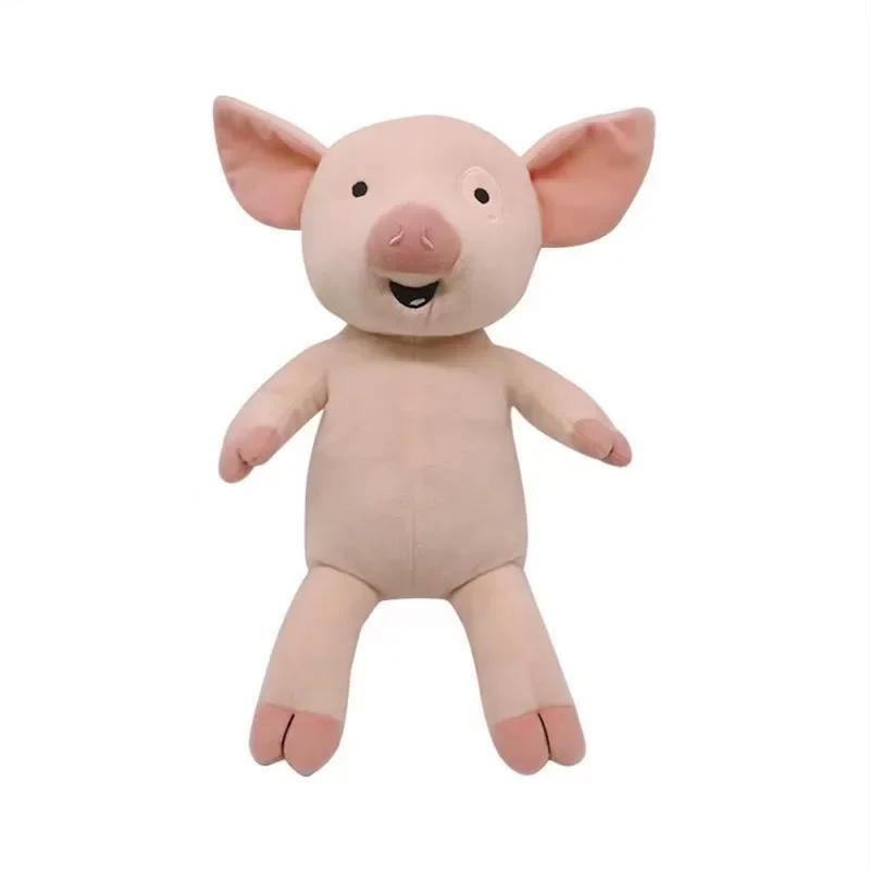 Anime If You Give A Mouse A Cookie Plush Toys Cartoon Pig Mouse Educational Stuffed Doll Plushie Animals Birthday Christmas Gift