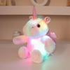 The Latest Luminous Unicorn Horse Kawaii Plush Toy Figurine Doll Cartoon Anime Cute Companion Sleeping Children Gift Doll