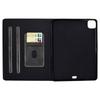 Для iPad Про 11 (2024) Чехол Кожа с текстурой коровьей шкуры Чехол-подставка для планшета с несколькими углами обзора