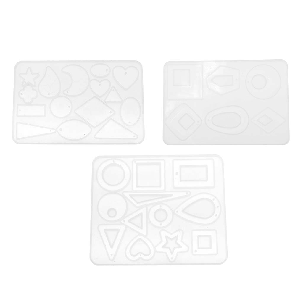Силиконовые формы с геометрическими кристаллами, формы для изготовления ювелирных изделий, поделки своими руками 11,5x9,5 см