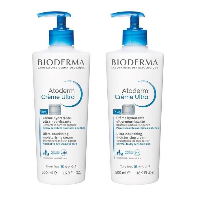 Bioderma Atoderm Ultra Cream 500ml x 2 2508 (39779018)