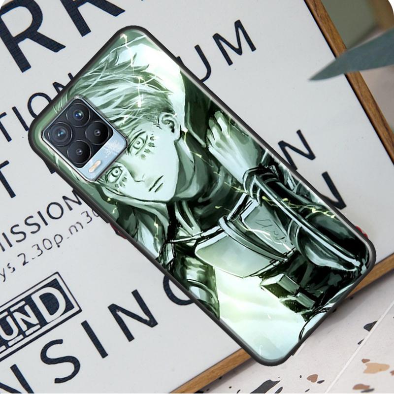 Чехол для телефона Armin Arlert Attack on Titan для OnePlus 9 Pro 8T 9R Nord 2 для Realme 6 7 8 Pro 8i GT Master GT Neo 2 C21
