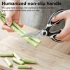 Кухонные ножницы Ножницы для куриных костей Нескользящие удобные ножницы из нержавеющей стали с защитным чехлом Многофункциональные прочные ножницы