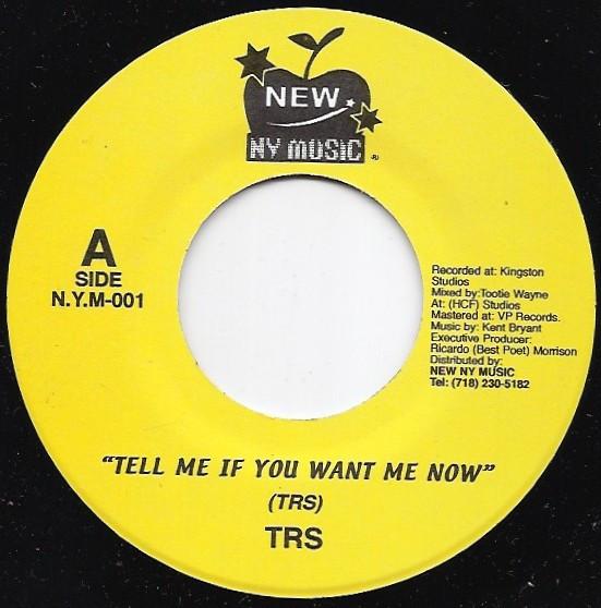 7-дюймовая пластинка TRS / SWAVIAN, TRS - Tell Me If You Want Me Now / Beauty NYM001 Новая NY Music US Reggae, Ska & Dub Б/у
