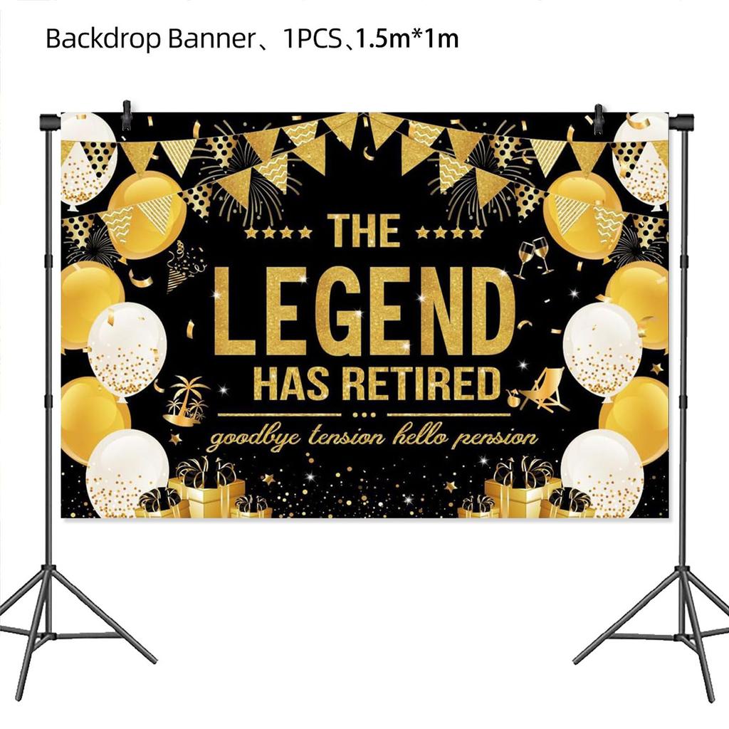 Популярные товары для тематической вечеринки по случаю выхода на пенсию, украшения для выхода на пенсию, реквизит для оформления, посуда, баннеры, флаг, украшение для вечеринки, спираль