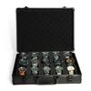 AUKURA Aluminum Watch Deluxe Watch Storage Box Display Fits Large Watches Up To 55mm 15-Slot Case, Organizer.