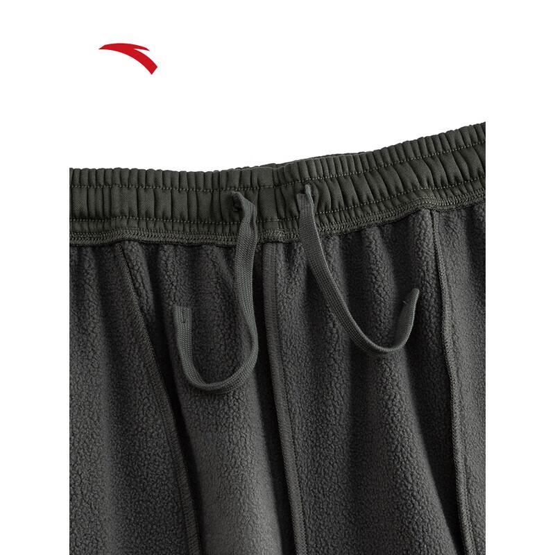 Anta Мужские флисовые спортивные штаны