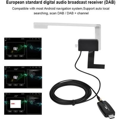 DAB+ ресивер - Ключ - Совместим с Android - Звук высокого качества - Автоматическая настройка - Портативный