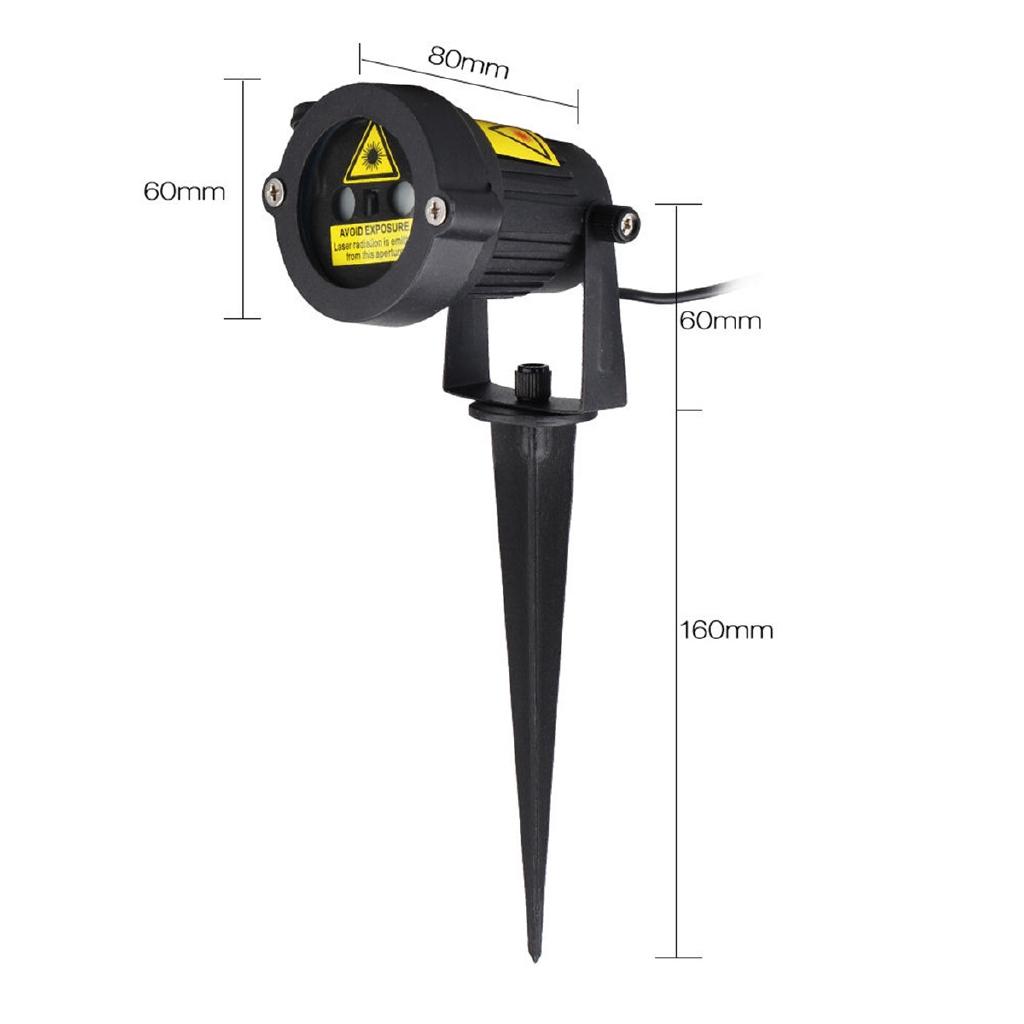 Уличный Эффект Садовый Газонный Свет Сказочное Небо Звезда Лазерный Проектор Водонепроницаемый Ландшафтный Парк Сад Рождественская Декоративная Лампа