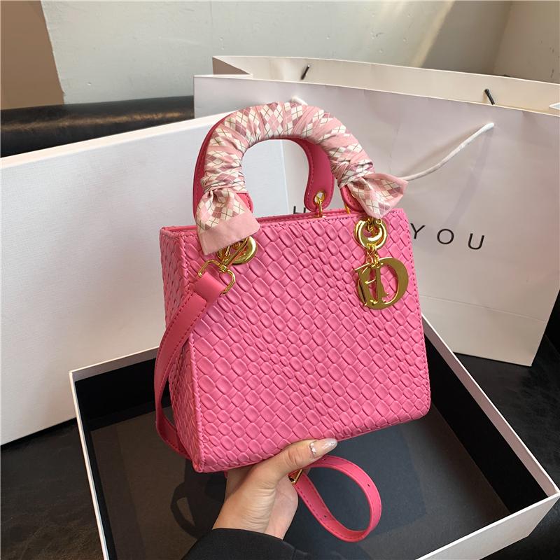 Женская брендовая роскошная сумка-тоут, модная классическая стеганая сумка с квадратной ручкой высокого качества, женские сумки через плечо