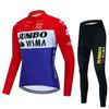 Autumn and Winter Long-sleeved Cycling Suit Men's and Women's Outdoor Mountain Bike Road Cycling Sports Clothing