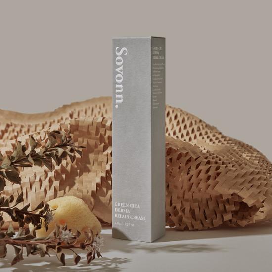 Sovonn Восстанавливающий крем Green Cica Derma 40 мл