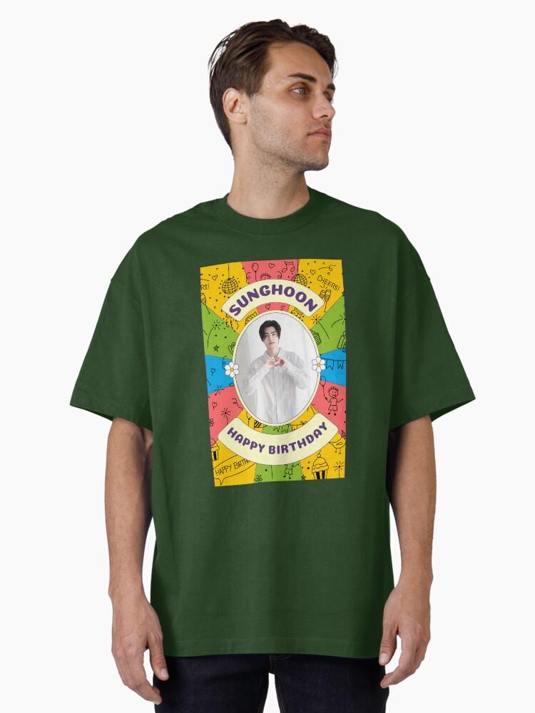 ENHYPEN SUNGHOON birthday (KPOP) Oversized Unisex T-Shirt