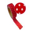 ADHESIVE TAPE - GRAINE CREATIVE - BORDEAUX - 15x10m - Mixed - Dots