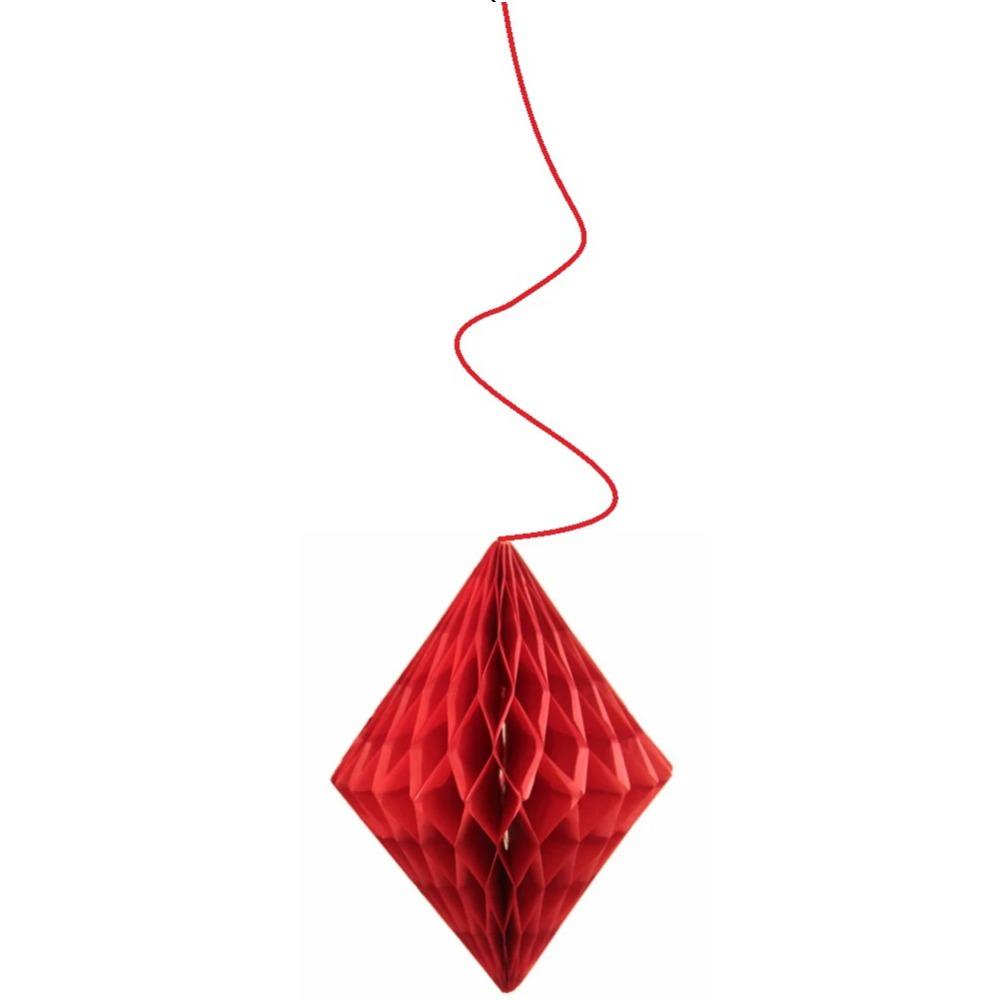 4pcs/Set Three-dimensional Honeycomb Hanging Ornament Casino Party Decoration Stage Layout