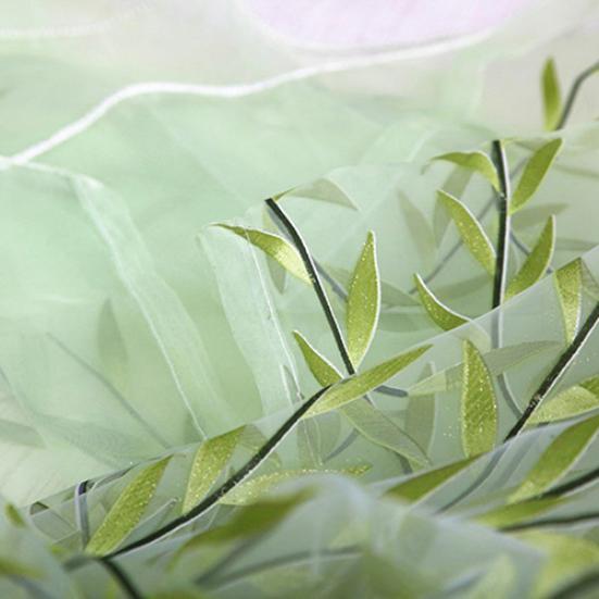 Домашнее дерево, стеклянная пряжа, ива, занавеска, тюль, декор комнаты, занавеска, прозрачные панельные шторы