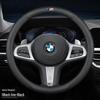 Leather Steering Wheel Cover for BMW: Fits 3, 5 Series, X1-X7, 320li, 525li