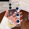 Гелевый чехол для Vivo Y36 V2247 V2248 4G Y27 5G Y77T Y27S Y100I Прозрачный силиконовый мягкий ТПУ задняя крышка Милый кот Кролик Чехол для телефона