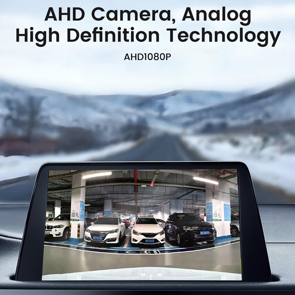 Car BackupFront View Camera 170 Degrees Wide Angle Fisheye 1080P Night Vision Rear View Camera 360 Degrees